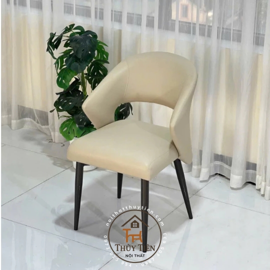 Ghế SIPLUS hàng nhập khẩu cao cấp bọc da PU chống mèo cào, ghế đôn ngồi trang điểm