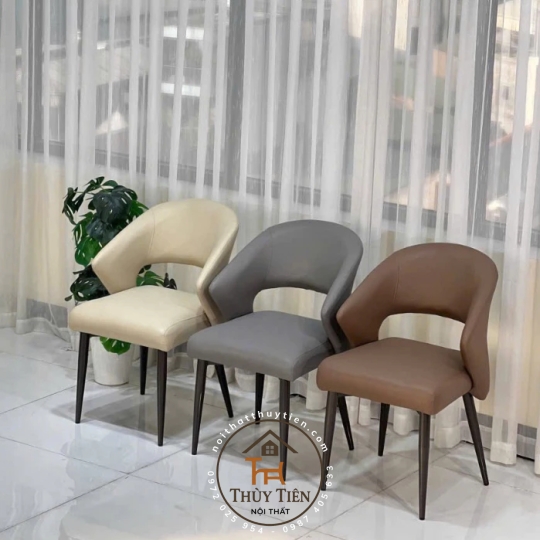 Ghế SIPLUS hàng nhập khẩu cao cấp bọc da PU chống mèo cào, ghế đôn ngồi trang điểm