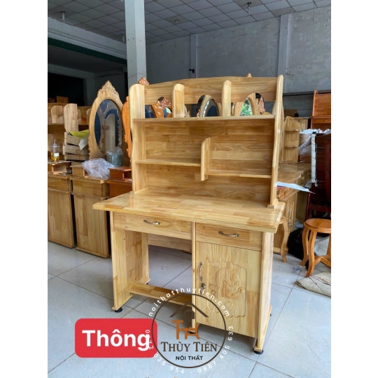 Bàn học sinh gỗ thông nhiều kích thước