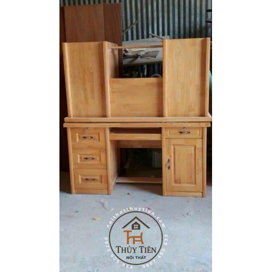 Bàn làm việc gỗ thông- BLVGT 09