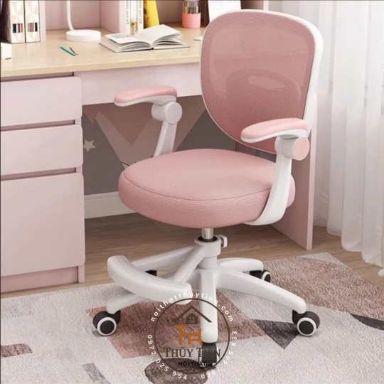 Ghế Công Thái Học Trẻ Em TE04, TE05 – Điều Chỉnh Chiều Cao, Chống Gù, Chống Cận