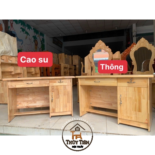 Bàn làm việc gỗ thông 