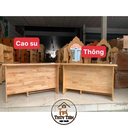 Bàn làm việc gỗ thông 