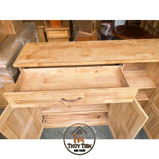 Tủ giày dép gỗ cao su- TGDCS 009
