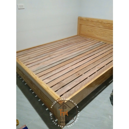 Giường ngủ Gỗ Thông