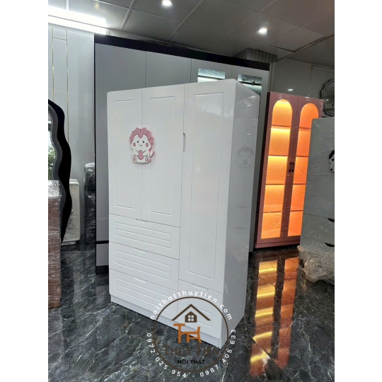 Tủ quần áo cho bé đặt theo yêu cầu khách ạ
