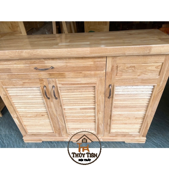 Tủ giày dép gỗ cao su- TGDCS 009