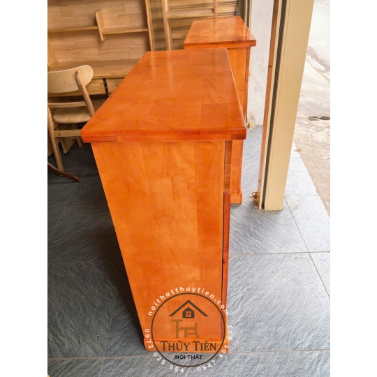 Tủ giày dép gỗ cao su 