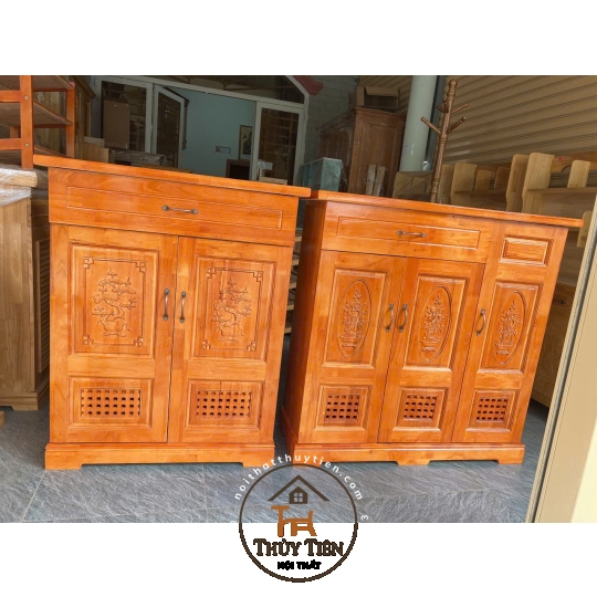 Tủ giày dép gỗ cao su 