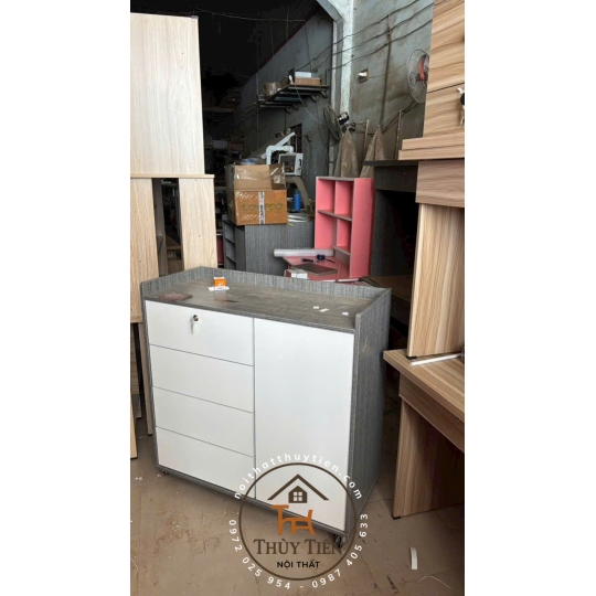 Tủ giày dép gỗ min