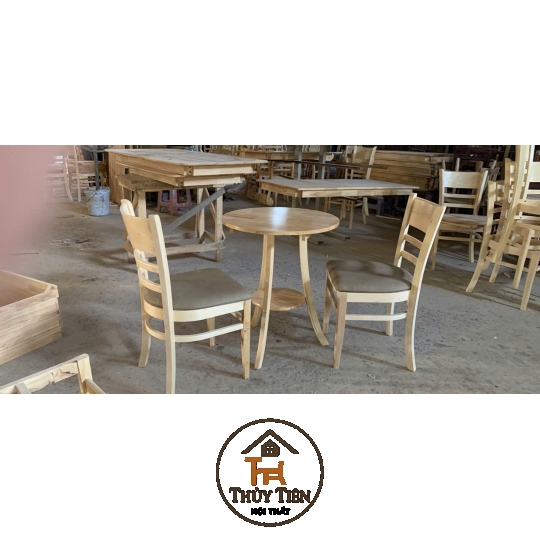 Ghế gỗ cabin mặt nệm