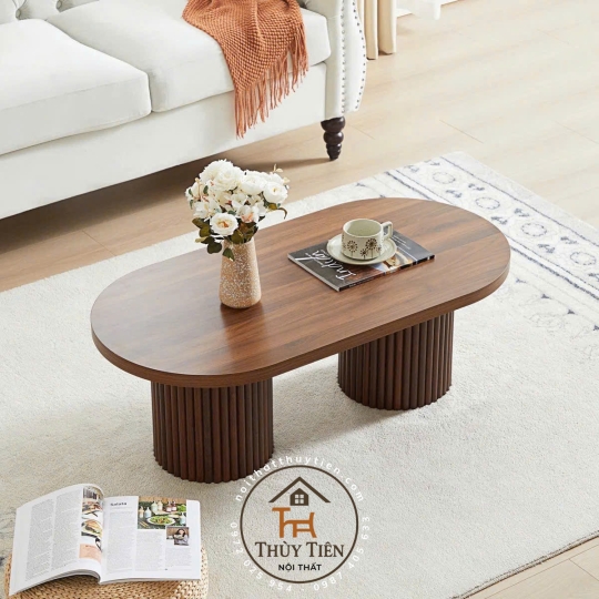 Bàn trà sofa đủ kiểu dáng cho khách ạ