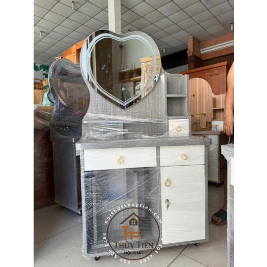 Bàn trang điểm led 3 màu