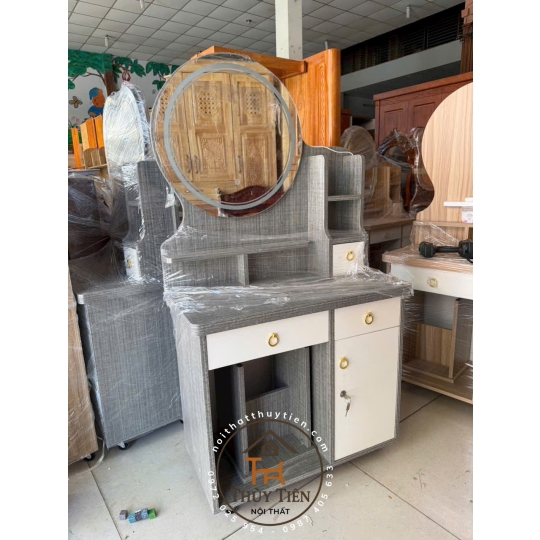 Bàn trang điểm led 3 màu