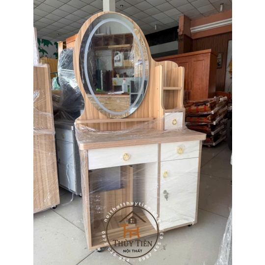 Bàn trang điểm led 3 màu