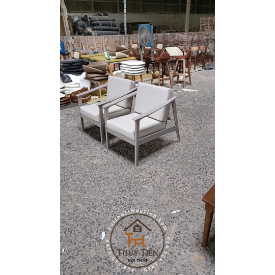 SOFA GỖ THÔNG HIỆN ĐẠI