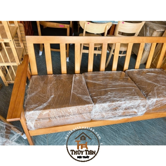 Sofa nan thông ba em sẵn