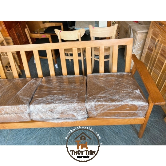 Sofa nan thông ba em sẵn