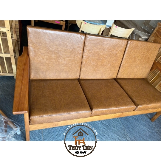 Sofa nan thông ba em sẵn