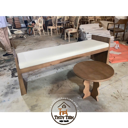 Ghế băng ngồi có tựa và không tựa