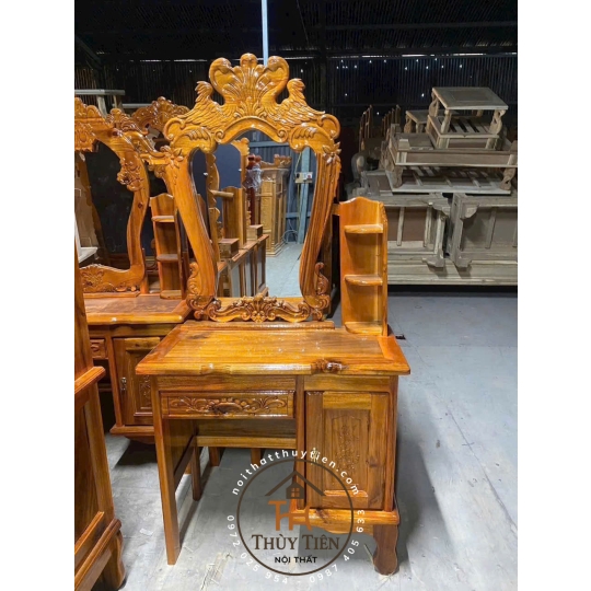 Bàn phấn- bàn trang điểm gỗ tràm rừng nhiều mẫu