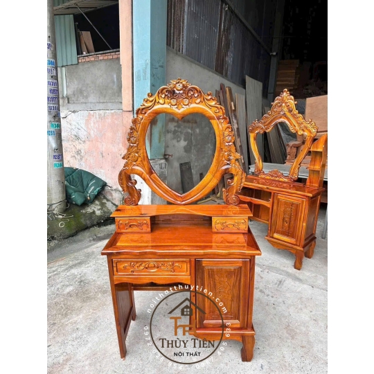 Bàn phấn- bàn trang điểm gỗ tràm rừng nhiều mẫu