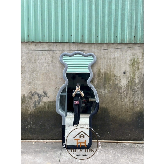 Gương gấu bọc nỉ  E nhận làm mix màu theo yêu cầu nhé
