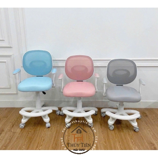 Ghế Công Thái Học Trẻ Em TE04, TE05 – Điều Chỉnh Chiều Cao, Chống Gù, Chống Cận