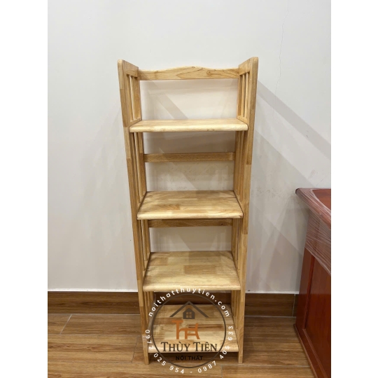 Kệ sách- kệ đa năng gỗ cao su nhiều kích thước