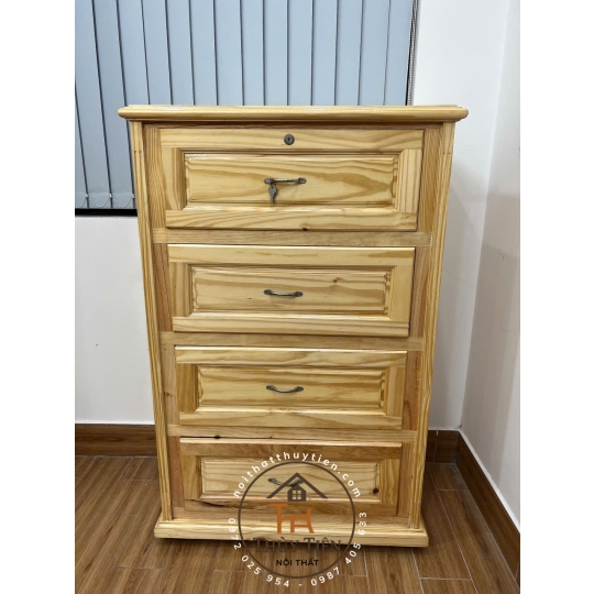 Tủ quần áo trẻ em gỗ thông- TQAGT 002