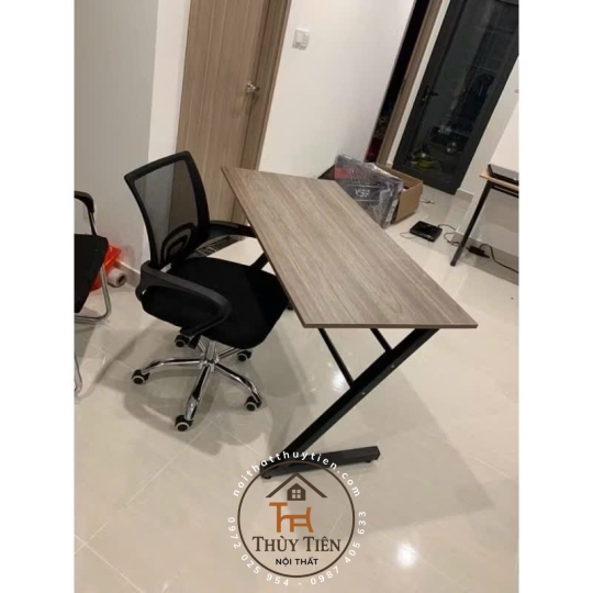  Bàn làm việc chữ Z đa năng – khung sắt sơn tĩnh điện 2 lớp – gỗ MDF chống ẩm – cực chắc chắn