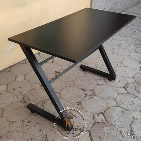  Bàn làm việc chữ Z đa năng – khung sắt sơn tĩnh điện 2 lớp – gỗ MDF chống ẩm – cực chắc chắn