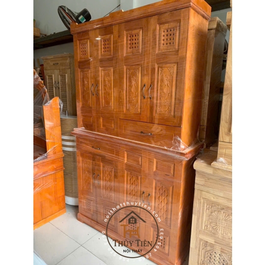 Tổng hợp mẫu tủ dép gỗ cao su nhiều mẫu 