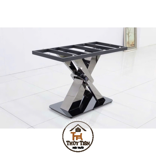 Ghế ăn Leon nhập khẩu cao cấp, ghế bọc da PU, chân côn bọc ống đồng 