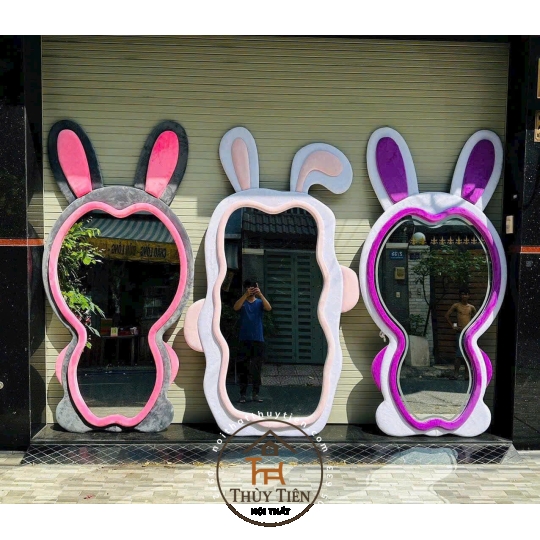 Gương bọc nỉ nhiều mẫu, E nhận làm mix màu theo yêu cầu nhé