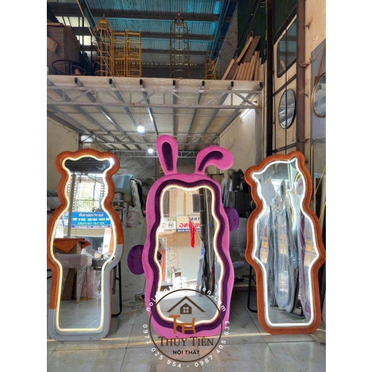 Gương bọc nỉ nhiều mẫu, E nhận làm mix màu theo yêu cầu nhé