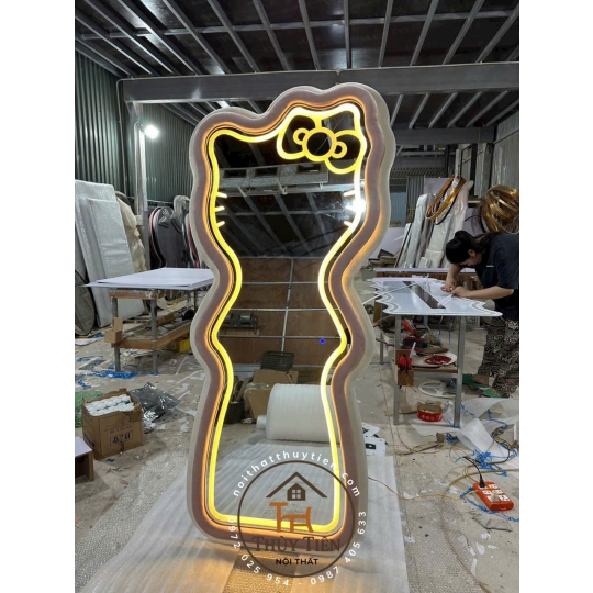 Gương bọc nỉ nhiều mẫu, E nhận làm mix màu theo yêu cầu nhé