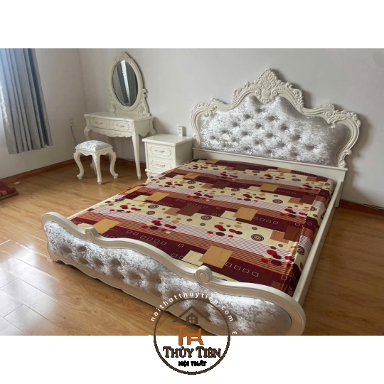 Mẫu giường tân cổ điển