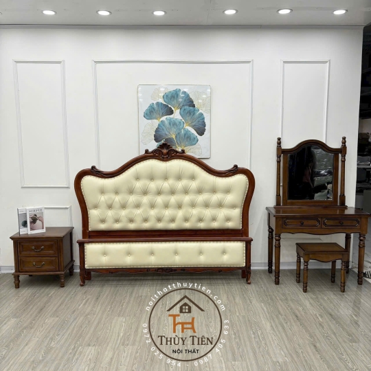 Mẫu giường tân cổ điển