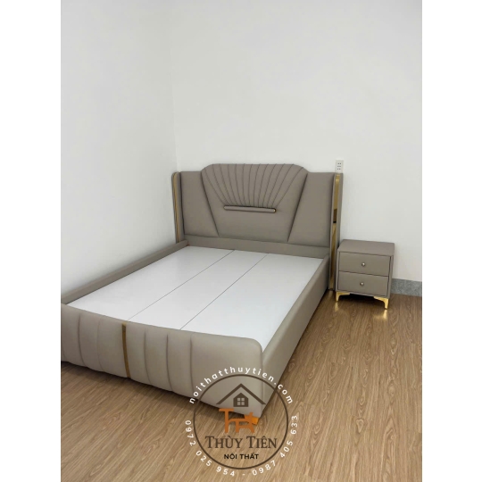 Tổng hợp mẫu giường bọc nỉ , da cho khách giá tận xưởng