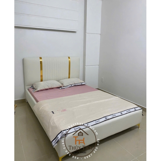 Tổng hợp mẫu giường bọc nỉ , da cho khách giá tận xưởng