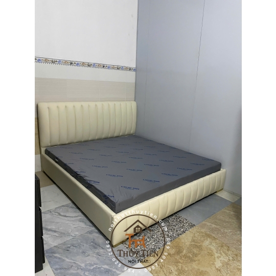 Tổng hợp mẫu giường bọc nỉ , da cho khách giá tận xưởng