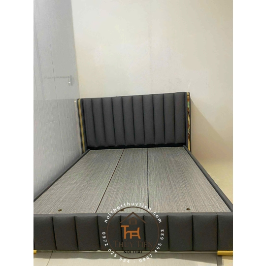 Tổng hợp mẫu giường bọc nỉ , da cho khách giá tận xưởng
