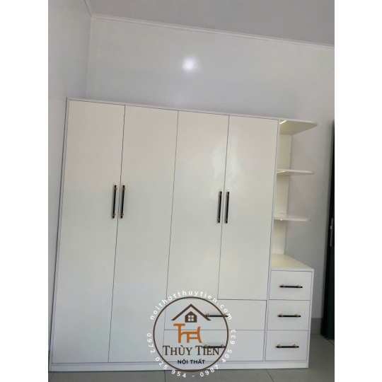 Tổng hợp mẫu tủ quần áo gỗ MDF cho khách tham khảo ạ
