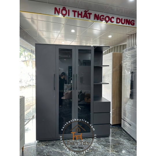 Tổng hợp mẫu tủ quần áo gỗ MDF cho khách tham khảo ạ