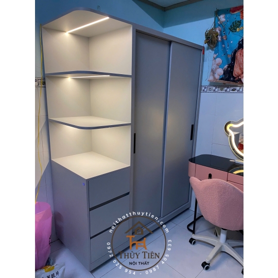 Tổng hợp mẫu tủ quần áo gỗ MDF cho khách tham khảo ạ