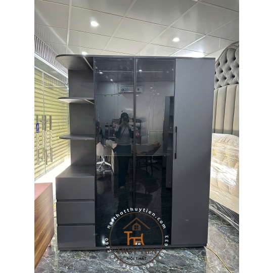 Tổng hợp mẫu tủ quần áo gỗ MDF cho khách tham khảo ạ