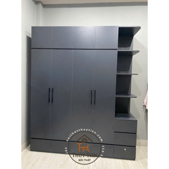 Tổng hợp mẫu tủ quần áo gỗ MDF cho khách tham khảo ạ