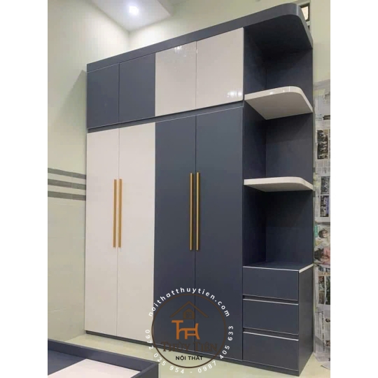 Tổng hợp mẫu tủ quần áo gỗ MDF cho khách tham khảo ạ