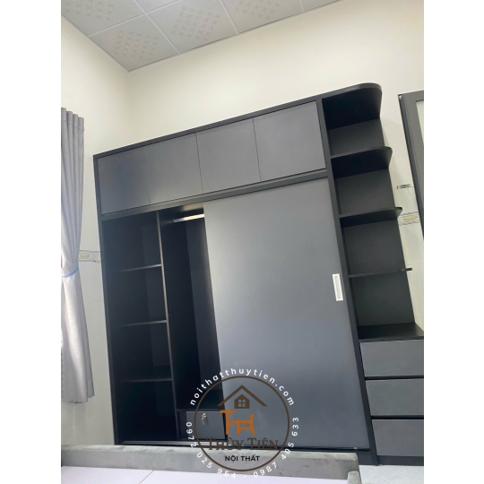 Tổng hợp mẫu tủ quần áo gỗ MDF cho khách tham khảo ạ